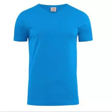 t-shirt heavy heren blauw
